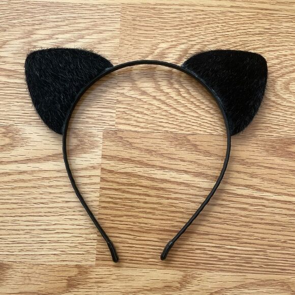 Cat Ears Headband Furry Padded Catwomen - Picture 3 of 5